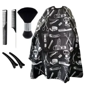Lfwb001 Wensdr 6 Packs Professional Long Hair Cutting Cape 55 X 63 Inches Salon Haircut Apro