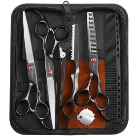 Ws018 Wenshall Professional Hair Cutting Scissors Multifunctional 7.8 Inch Straight / 7.0