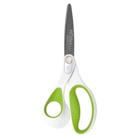 Westcott 16935 8-inch Heavy-duty Lefty Carbo-titanium Scissors For Office And
