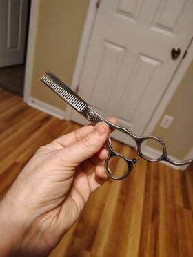 Westlake 814763022458 6 Inch Hair Dressing Scissors Barber Thinning Thinner Shears - Tension Adjustable