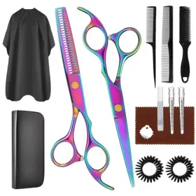 Caijinse-111 Wfoejej Hair Cutting Scissors Set Professional Haircut Kit With Sciss