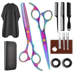 Wfoejej W9-05xl-wusf Hair Cutting Scissors Set Professional Haircut Kit With Sci