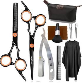 Wingsbro 445032846876 Professional Barber Scissors 6.0 Inch Hairdressing Hair Cutting Thinnin