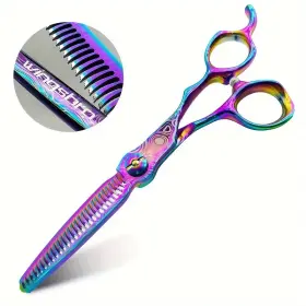 Wingsbro 445045829859 6.5 Inch Professional Hair Cutting Scissors Thinning Shears High-class Patt