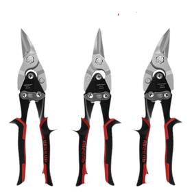 Wiseup Wp020301 Wp020302 Wp020303 3 Pcs 10 Inch Aviation Tin Snips For Cutting Metal Sheet Heavy Duty St