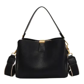 Wivmypog-clutch28-bb Wivmypog Women Bucket Bag Top Handle Crossbody Purse Vintage Pu Leather Shoulder Satch
