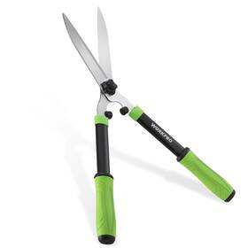 Workpro W151028 Hedge Shears 23ftft Manual Trimmers With Chrome Plated Steel Bla