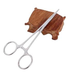 Wysummer Bd12136 Forceps Stainless Steel Dog 1 Count Pack Of 12.5cm Straight