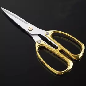 Sk26 Xdorra Gold Handle Utility Scissors Kitchen Shears Or Ribbon Cutting Sc