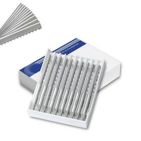 Xe Xpert Excellence 632665788438 10 Pcs Stainless Steel Hair Styling Feather Razor Edges For Barber Use Idea
