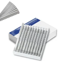 Xe Xpert Excellence 632665788438 10 Pcs Stainless Steel Hair Styling Feather Razor Edges For Barber Use Idea