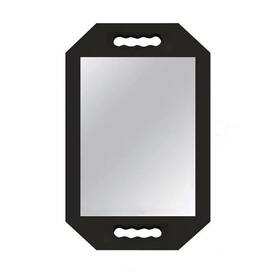 Xfquij 791270828950 Rimosy Lightweight Hand Mirror - Black Foam Handle For Barbers And Salon