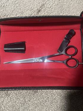 Xpersis 799992540143 Pro Hair Cutting Sharp Barber Scissors And Thinning Shears Light Weig