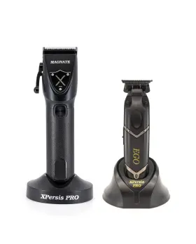 Mag-569 Xpersis Pro Magnate Quiet Dlc Fade Blade Hair Clippers For Mens Barbers Pro... Fast Ship
