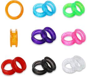 Xthrotsenk 595537 1 Wz65vcrgn 16 Pcs Shear Grips Inserts Finger Protector Scissors Silicone Dog Grooming Sc
