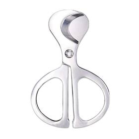 Xzjmy 745245533332 Cigar Scissors Cutter Stainless Steel Guillotine Double Blade Straight Cut S