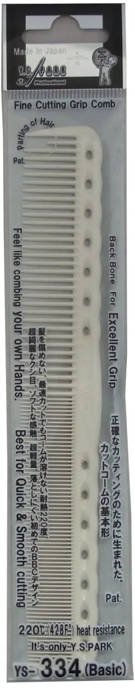 Y.s.park 981104353116 Y.s. 334 Cutting Comb White 4981104353116
