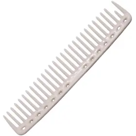 By55at143 Y.s.park Ys 452 Round Tooth Cutting Comb - White