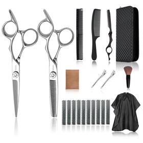 Yasaka L00-qc 6 Inch Professional Hair Thinning And Cutting Shears Kit Barber Cobalt