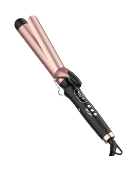 W8893-32 Yeegor 1 1/4 Inch Curling Iron Extra Long Barrel Culing Wannd 100... Fast Ship