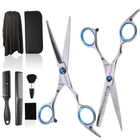 Lfjd-001 Yelegai Hair Cutting Scissors Kit 11 Pcs Professional Haircut With Cutti