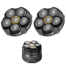 N001 Yieyosd Magnetic 6 Blades Head Shaver Replacement Heads For Many 6d Electric
