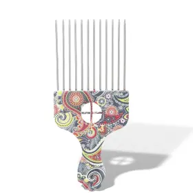 Yinhingqi8zx1h4mw164-14 Yinhing Professional Hair Styling Pick Comb - Stainless Steel For Afro Suitabl