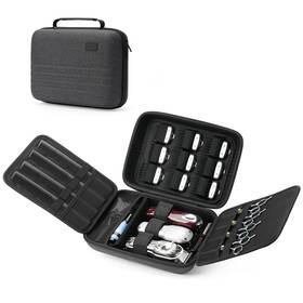 Yinkecase S-030201bk Hard Hair Clipper Case Barber 3.7 X 12 9.5 Inches Black