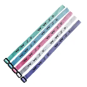 Yleena 654329997352 Shamzbest 25 2 Dozen Plus 1 5 Pastel Colors Wwjd Bracelets - What Would Je