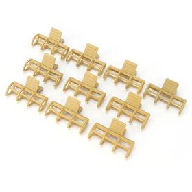 Yosoo Yosoomtiosxhbpa1 Hot Roller Clips 10pcs Plastic Heated Rollers Hair Cu