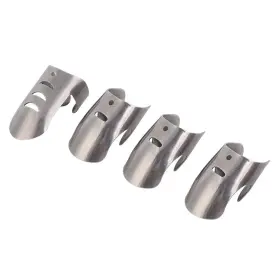 Yosooorhko1s9iab Yosooo Safe Slice Finger 4 Pcs Guard For Cutting Professional Stainless Stee