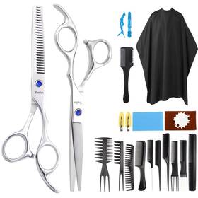 Yreihn S21-sv Hair Cutting Scissors 21pcs Professional Thinning Layering Shear Comb Razor