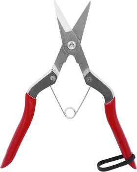Zenport H972 Pomelo Harvest Shear 2-inch Carbon Steel Blades Red Orange