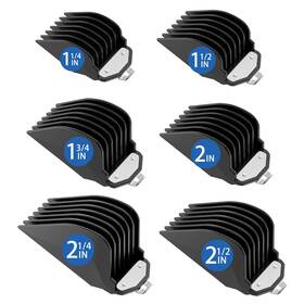 Zerika Gs-0021 Clipper Guards Set Hair With Metal Clip 6 Cutting Lengths 1