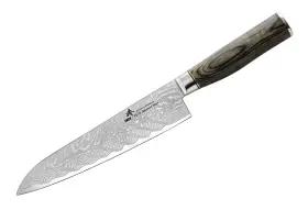 Vg-10 Zhen D10p Japanese 67 Layers Damascus Steel Gyuto Chef Knife 8-inch Silver
