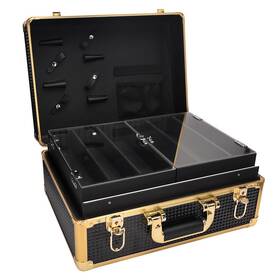 Zibarber 028953 Barber Salon Case Golden