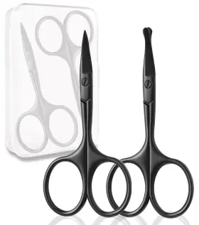 Zu2410nhs-0203001-b911 Zicolu Small Eyebrow Scissors For Men And Women Grooming Facial Hair Trim