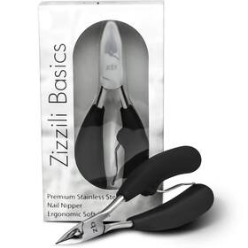 Zizzili Basics Zb-220-blk Toenail Nipper For Thick Or Ingrown Nails Large Easy-grip