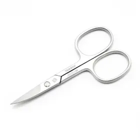 Ns-01 Zizzlon Nail Scissors Curved Micro Serrated Stainless Steel Eyebrow For Eyel