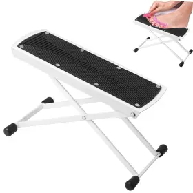 Ztohpyo 715748514985 Foldable Pedicure Foot Rest 6 Heights Adjustable Stand Tool N