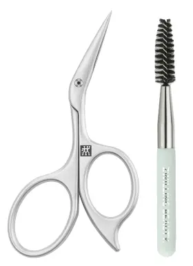 43536-091-0 Zwilling Eyebrow Scissors With Angled Design And Ultra Thin Blades Wit