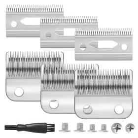 8451-3 Zzyzsfus 3 Pack Professional Replacement Clipper Blades Precision 2 Holes Adjustable H