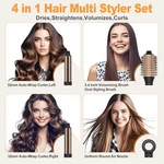 Usbelff Hair Styler Dryer Brush 110,000 Rpm HB-801 Black/gold Used. Price: $71.67.