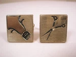 Hair Clippers & Scissors Barber Stylist Salon Vintage Anson Cuff Links Pre-owned. Price: $32.49.