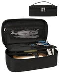 Meiiy Barber Tool Bag, Hair Clipper Cutting 9X5X2.8 Inches, Black-s New. Price: $13.96.