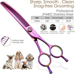 Fogosp Pet Love 7.5 Curved Thinning Shears New. Price: $45.62.