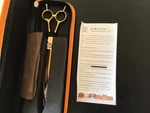 Fenice Peak Professional Dog Grooming Scissors Pet Curved Thinning Shears 7.0... New. Price: $69.00.