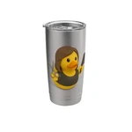 Rubber Duck Female Haircut Stainless Steel Insulated... New. Price: $40.44.