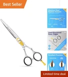 Equinox 6.5 Professional Hair Scissors - Ergonomic & Lightweight Design New. Price: $25.99.