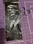Roma Double Edged Thinning Scissors Professional 100% Carbon Surgical Stainless Used. Price: $12.99.